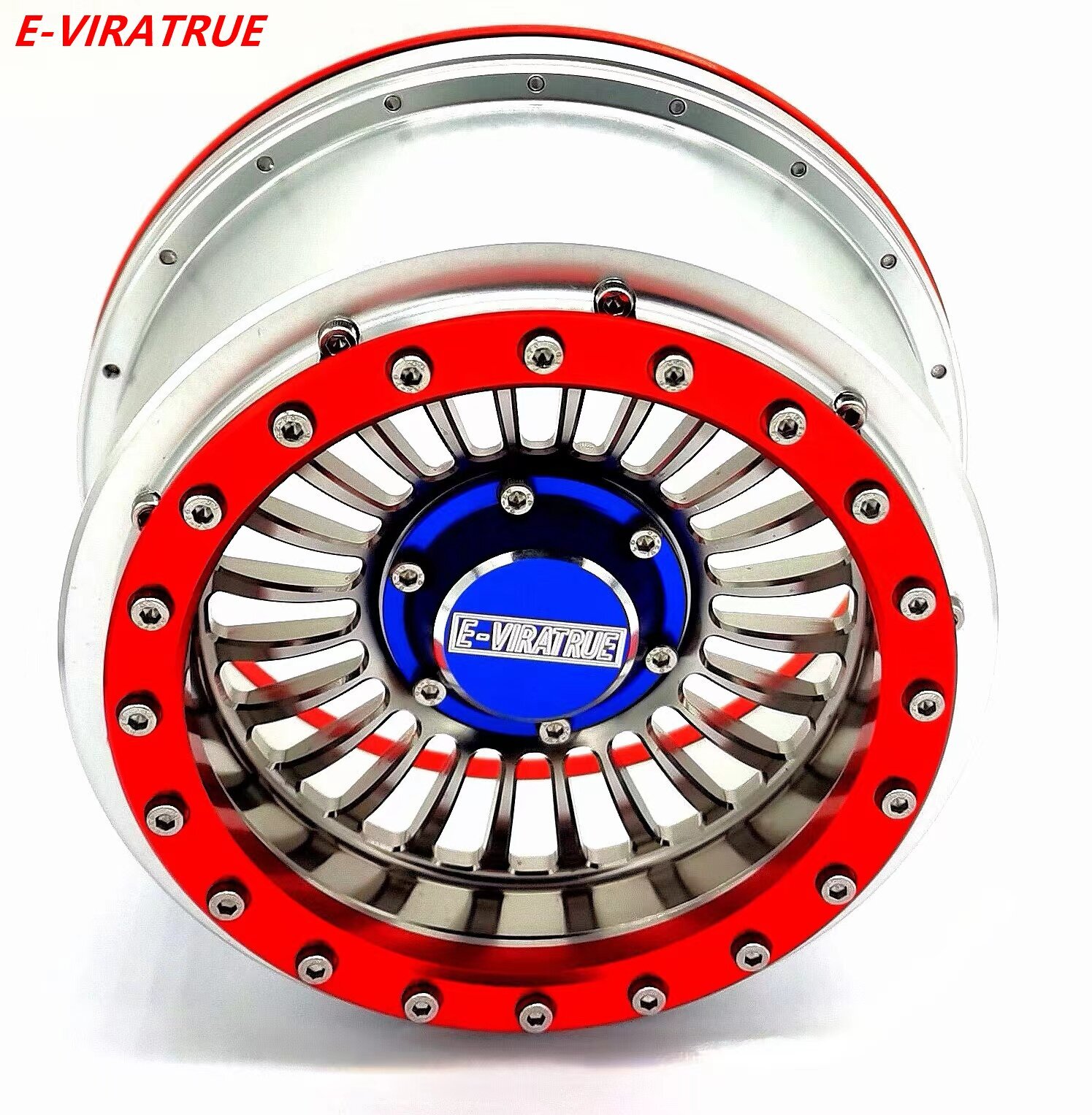 E-VIRATRUE Alu Wheel For TRAXXAS XMAXX/XRT&Losi DBXL&Kraton/Outcast 8S 1/5 4pcs