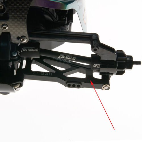 Aluminum Front Rear Lower Suspension Arms Set For Tamiya TT-02B Upgrades Parts