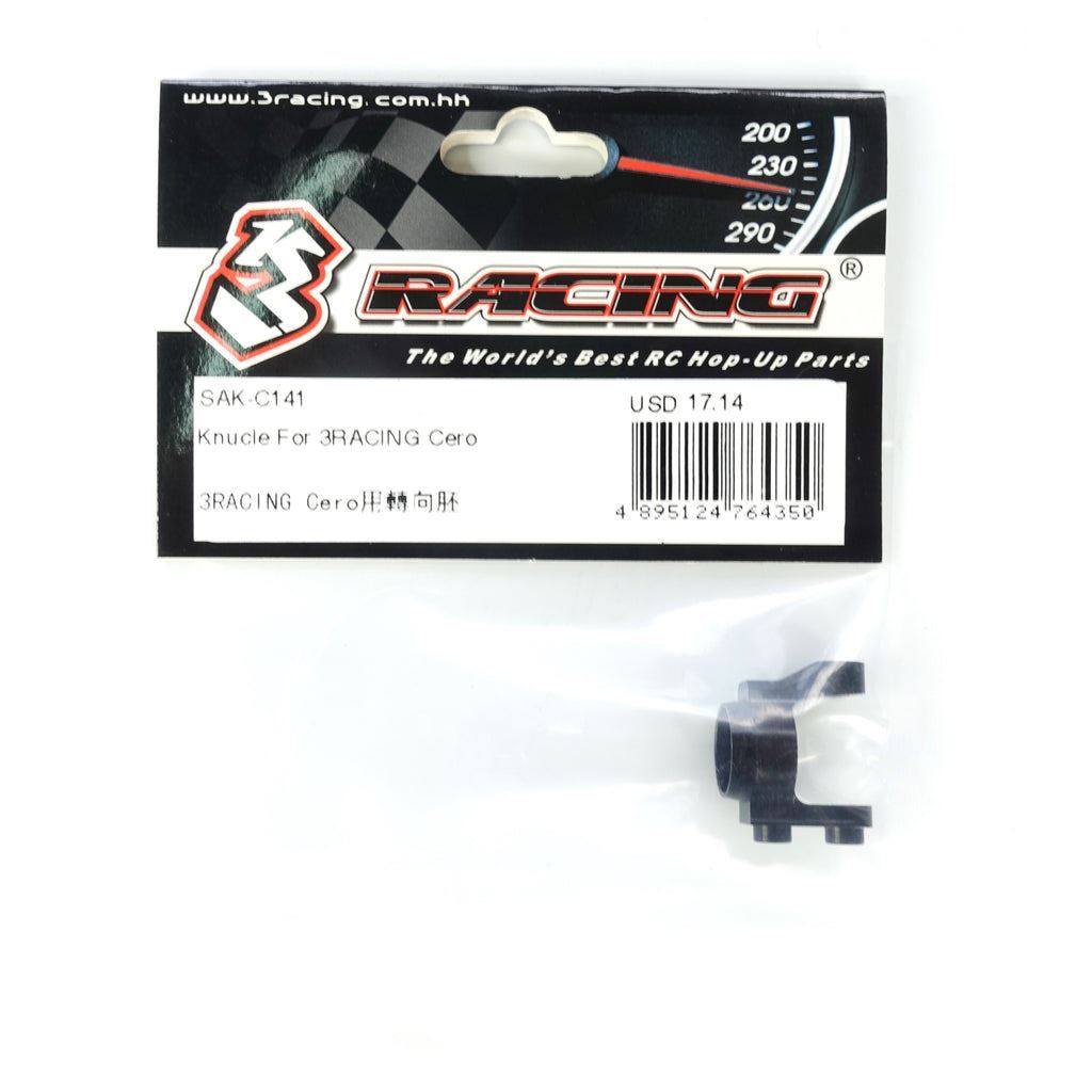 3RACING SAK-C141 ALU Knuckle Arm For 1/10 SAKURA Cero Ultra / FWD / SPORT Car
