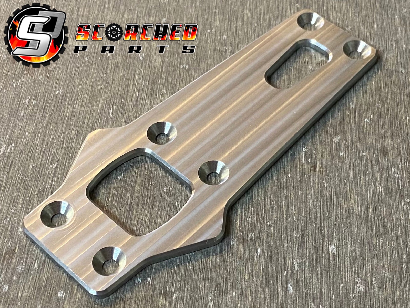 HD Middle Skid Plate for Arrma 6s Kraton – Typhon – Outcast – Fire