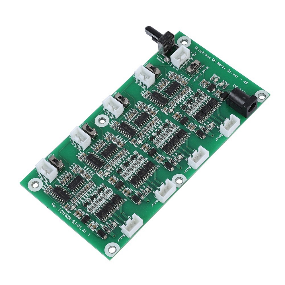 4 Channels Brushless Motor PWM Multi Level Protection Brushless Motor Speed