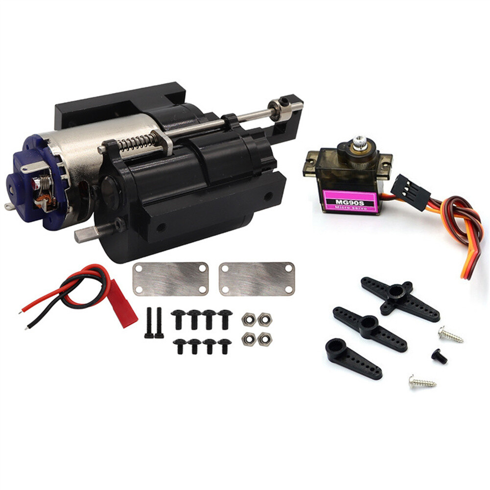 NEW Metal 2 Speed Transmission Gearbox for WPL C14 C24 B14 B24 MN D90 MN-90 MN9