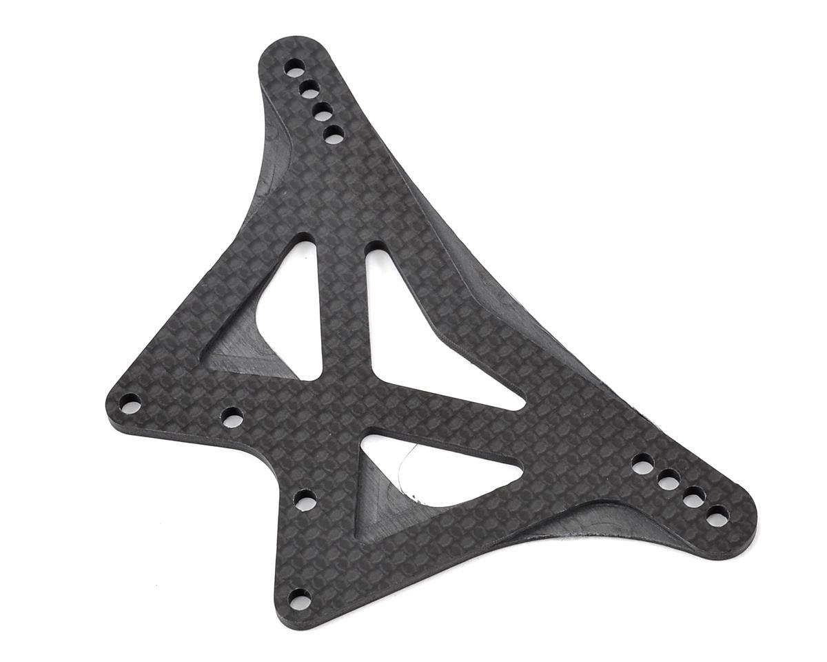 JConcepts RC10 Classic/Worlds 2.5mm Carbon Fiber Rear Shock Tower [JCO2303]