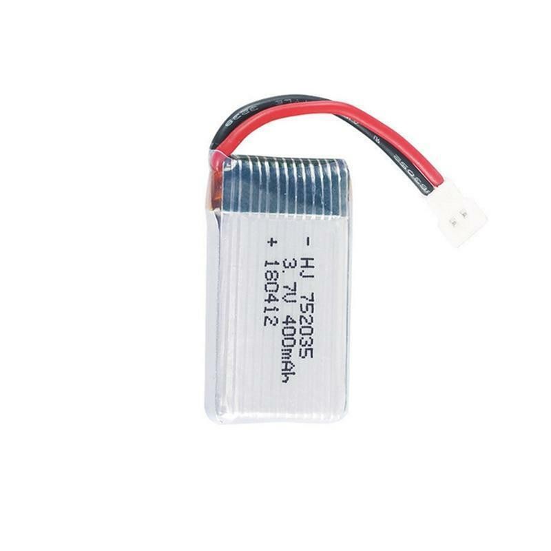 Lipo Battery 752035 3.7v 400mah 20c For Hubsan X4 H107 H107d H107l Jd385 388 Rc