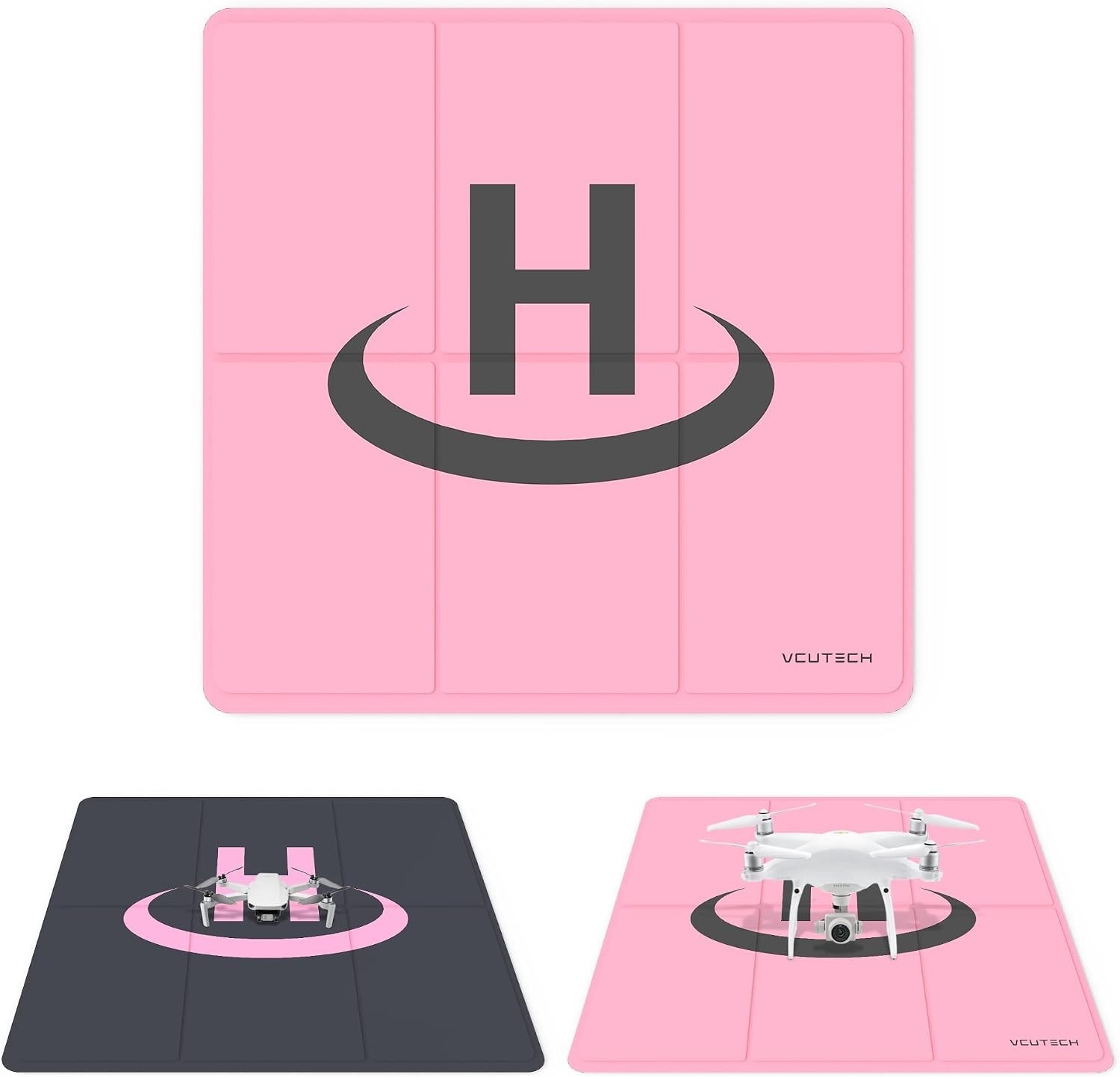 Drone Landing Pad – Weighted 25 Inch For DJI Mini 3 Pro, Mavic 3, Mavic Air