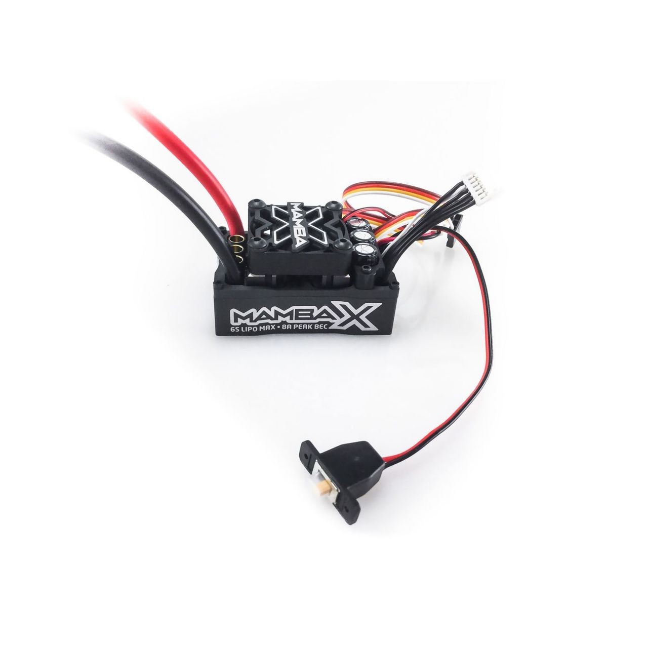 Castle Creations Mamba X 25.2V Waterproof ESC with 8A BEC, Sensored Control