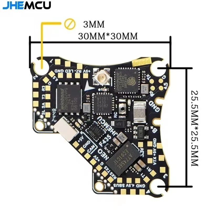 JHEMCU F435 NEO 1S AIO Control With 4-in-1 Integrated 5A ESC For RC