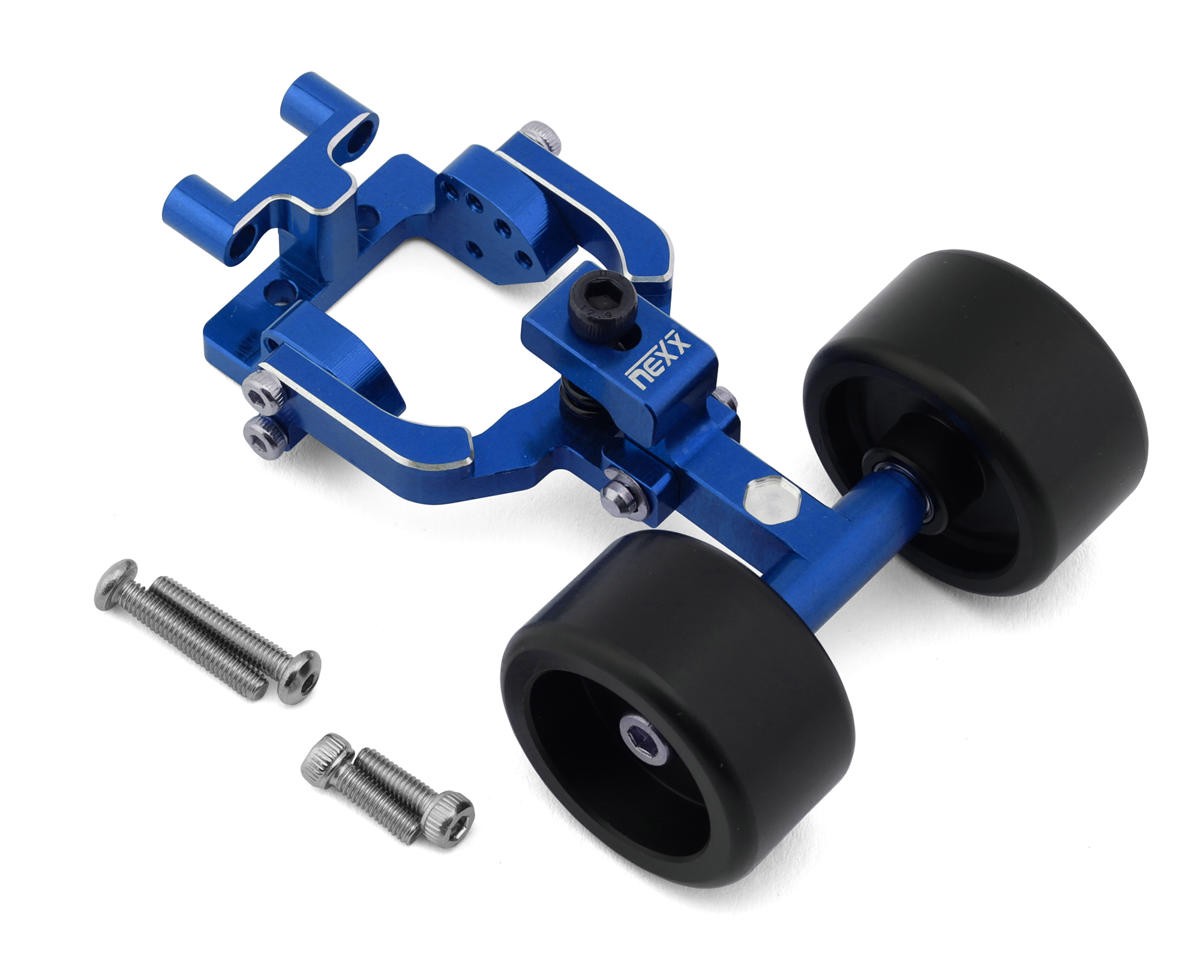 NEXX Racing Arrma® Typhon Grom Aluminum Wheelie Bar Assembly (Blue) [NX-545-BL]